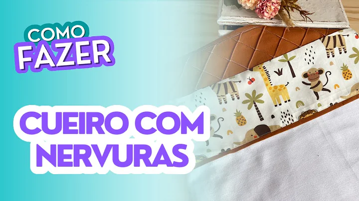 Como fazer cueiro com nervuras passo a passo para ...