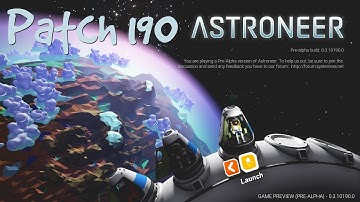 Astroneer (Game Preview) Patch 190 - Blowing Up The Moon #1