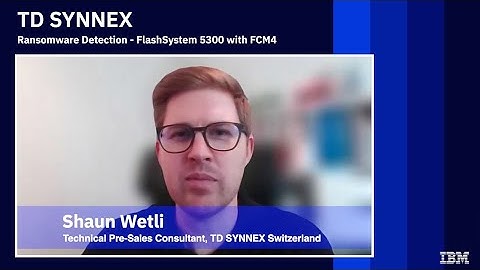 TDSynnex - IBM FlashSystem 5300 with IBM FlashCore Module 4 - REvil Ransomware Test