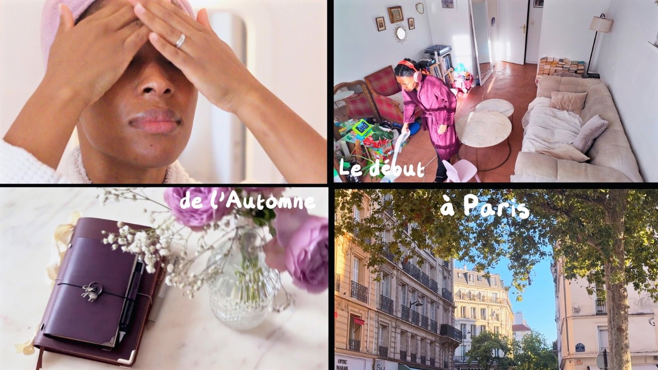 Début de l'automne à Paris, rituels bien-être & créatifs, construire son équilibre au quotidien