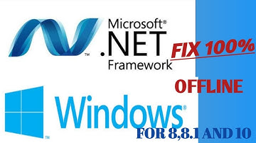 How To Install .NetFramework 3.5 in Windows 8, 8.1 and 10 Offline