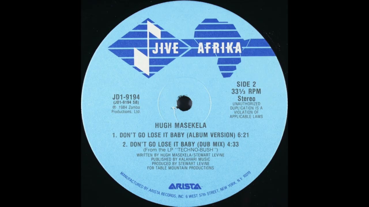 洋楽 Hugh Masekela - Don't Go Lose It Baby OC0zMjAwLmpwZWc.jpeg