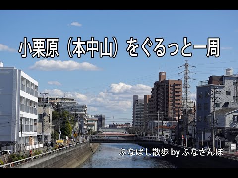 小栗原(本中山)をぐるっと一周(下総中山駅から原木中山駅へ)