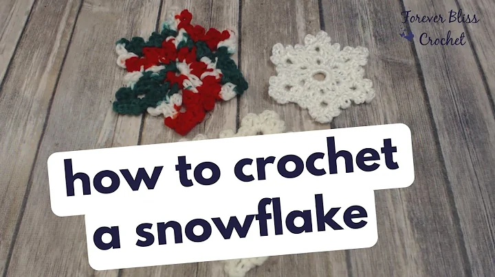 Learn to Make Stunning Crochet Snowflake Ornaments with a Free Pattern!