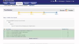 Pearson Test Builder
