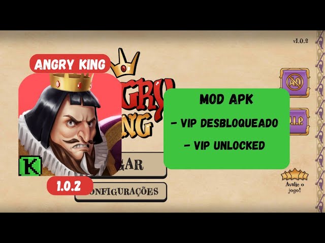 ANGRY KING 1.0 - MOD APK (VIP) 