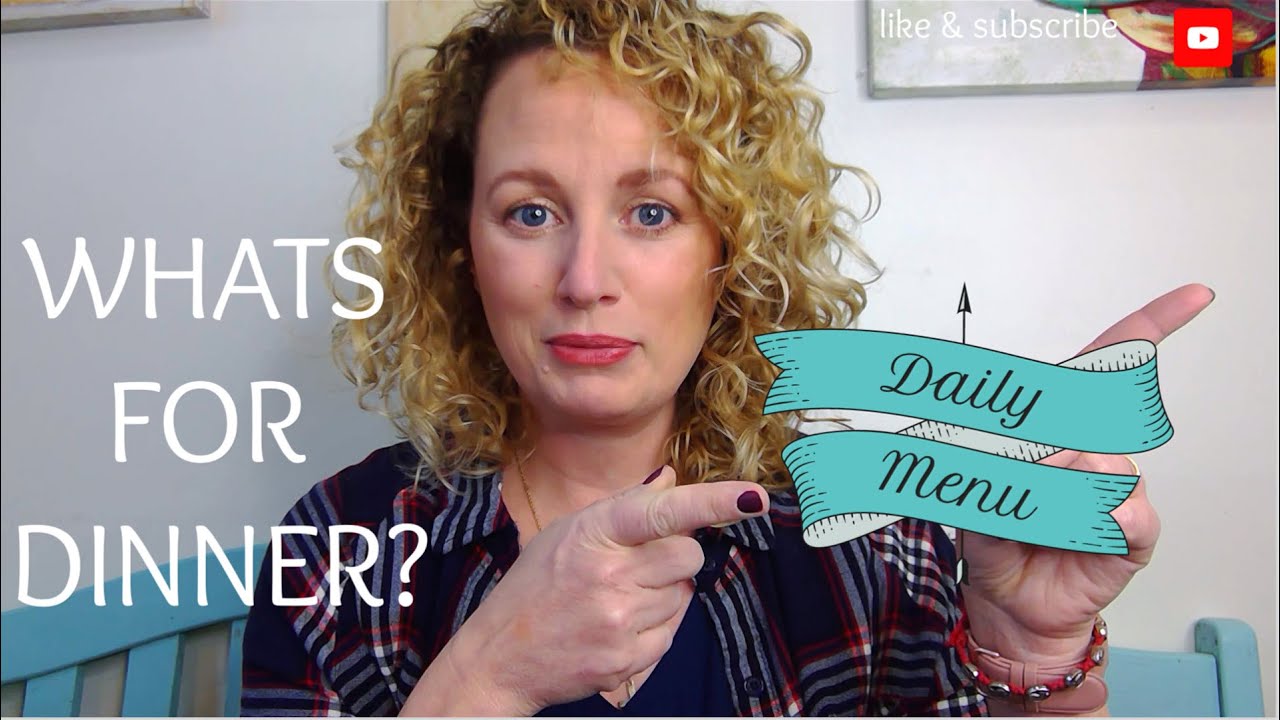 MOM WHAT IS FOR DINNER???????Menu Planning Tips - YouTube