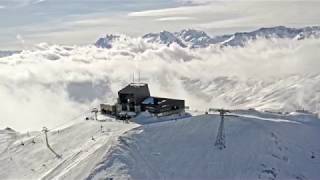 Laax by drone - 4K