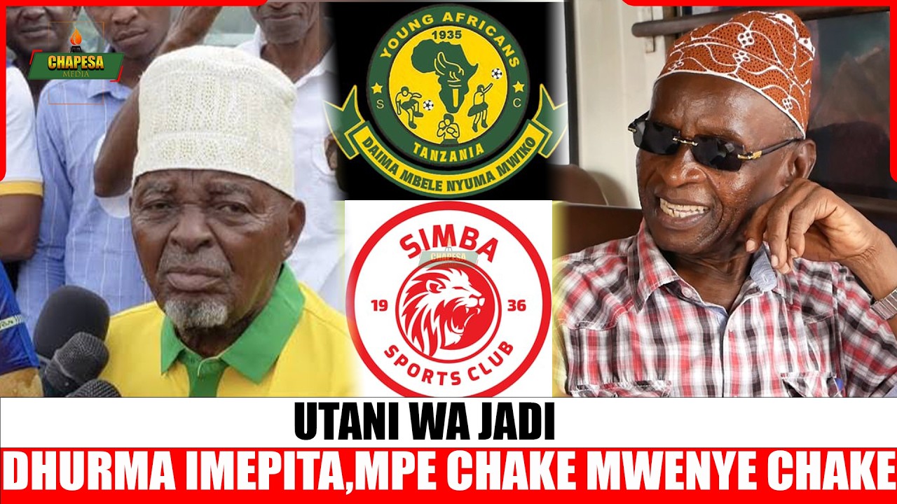 MZE HALFAN SIMBA!AIPOPOA BODY YA LIGI TUNATAKA POINT 3 ZETU KAMA GOR HALALI/YANGA WAMEZOEA  KUBEBWA
