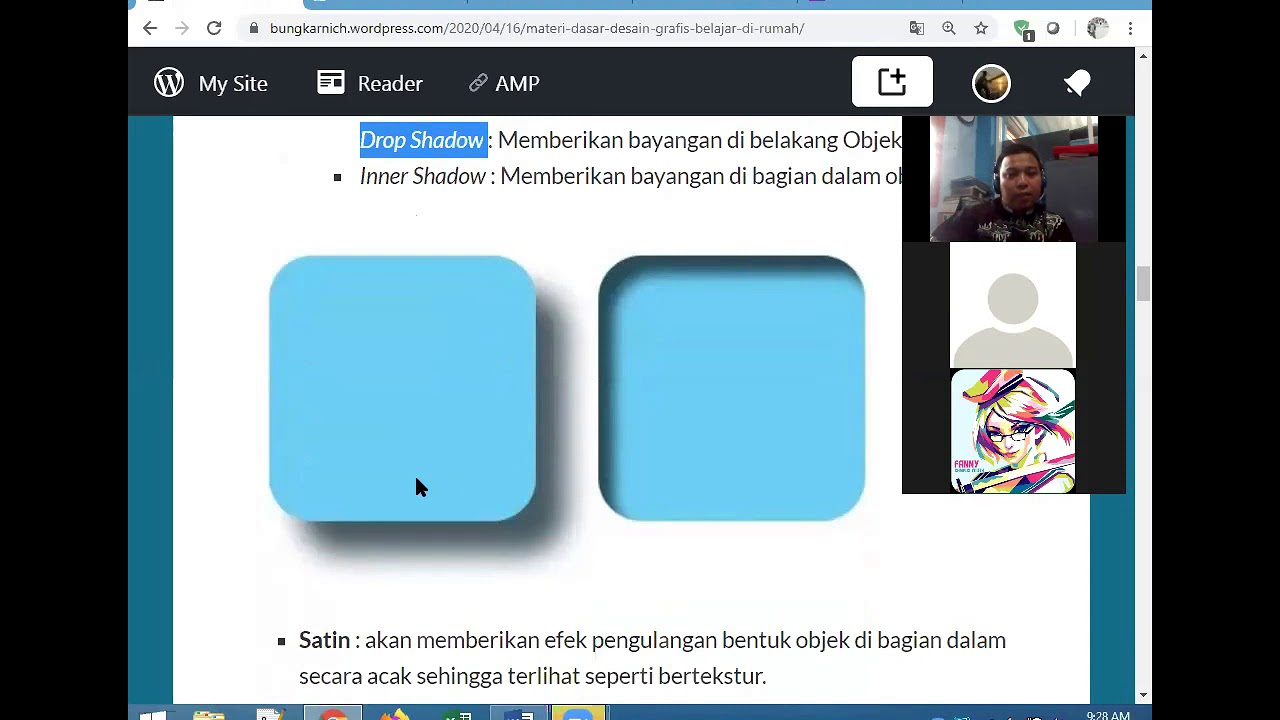 VIDEO PEMBELAJARAN DASAR  DESAIN  GRAFIS  ADOBE PHOTOSHOP 