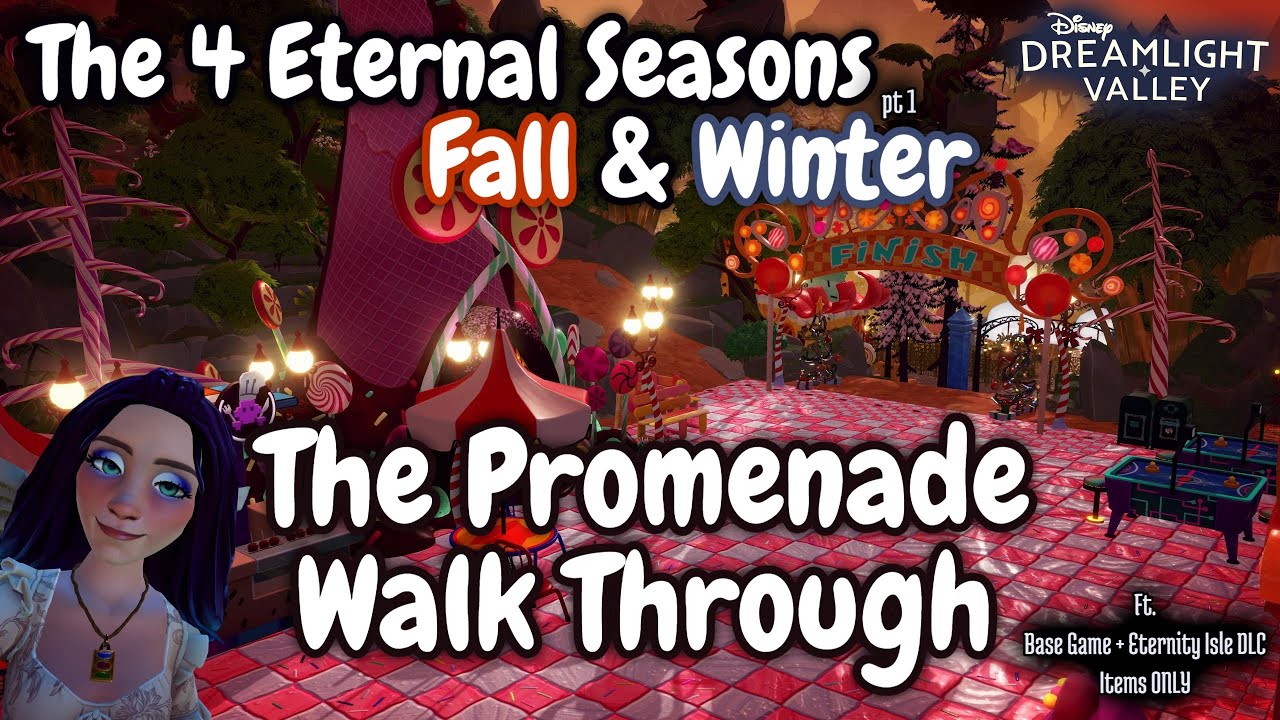 Eternity Isle: The Promenade Walk Through [Ft ONLY Base Game + Eternity Isle Items]