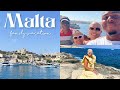 I finally reunited with my family..in MALTA! // TRAVEL VLOG