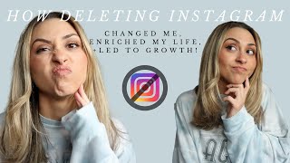 I DELETED INSTAGRAM + Life CHANGED! (Social Media Detox)