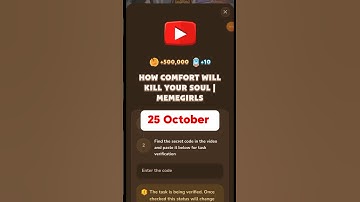 Memefi Daily Code today | How Comfort Will Kill Your Soul | MemeGirls #memefi #code