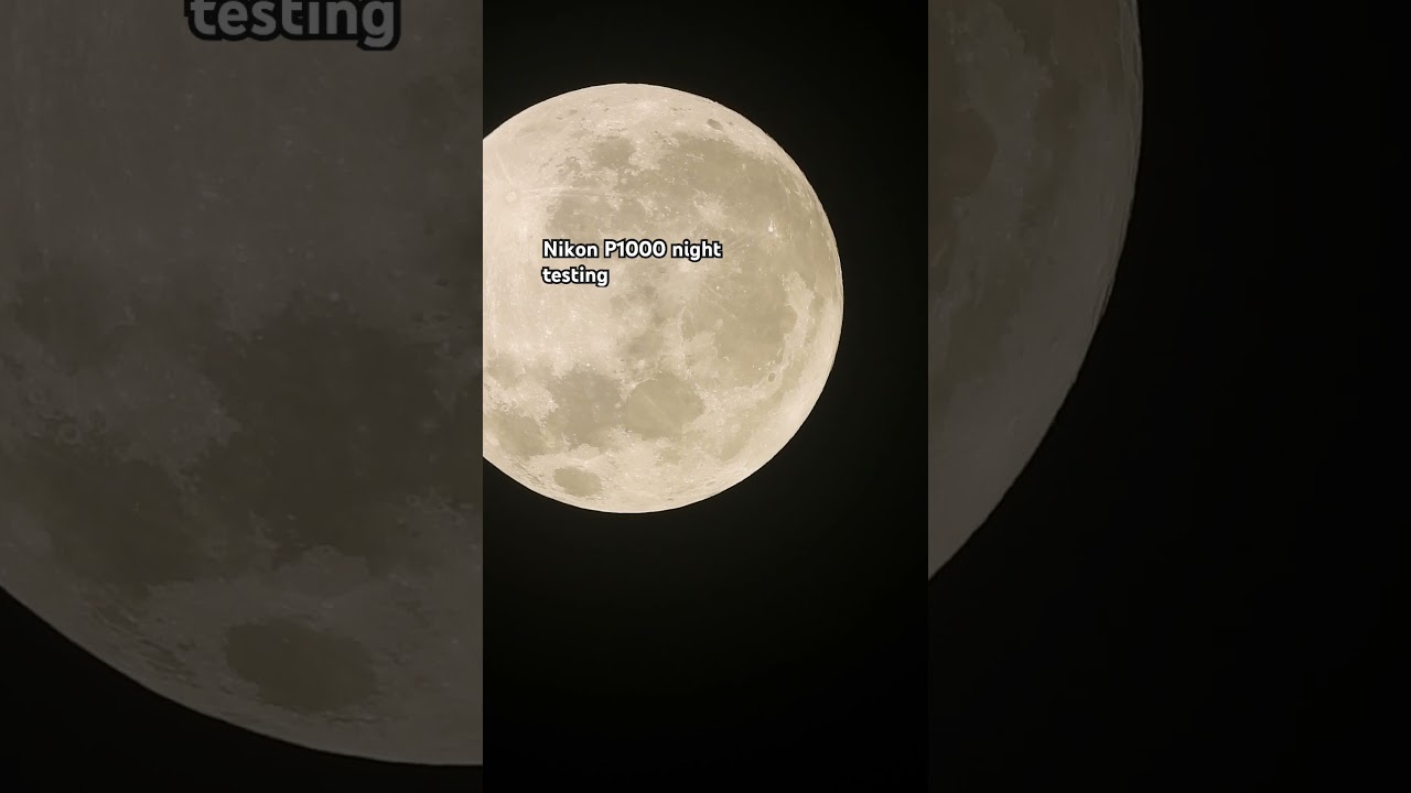Nikon P1000 night testing the moon bekijken op YouTube Nikon P1000 night testing the moon bekijken op YouTube