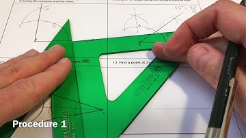 Point equidistant from intersecting lines