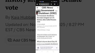 CBS News' Government Shutdown (0382) Government Shutdown becomes longest in U.S. history