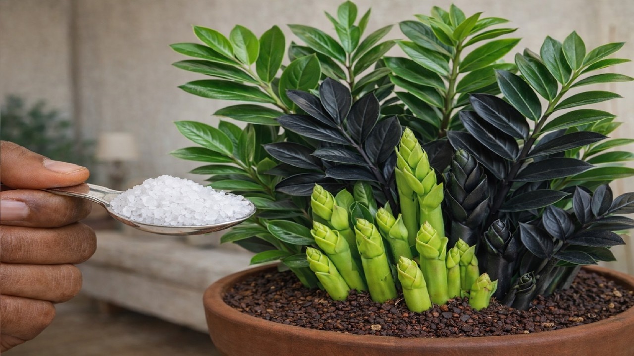 Bomba! Apenas 1 Colher DESTRAVA Qualquer ZAMIOCULCA PARADA! (Técnica dos PRODUTORES)