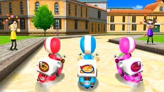 Wii Party Minigames - Player Vs Stéphanie Vs Emma Vs Yoko Master Difficulty