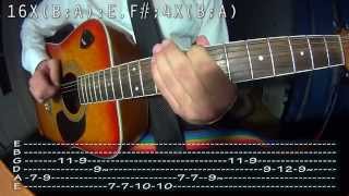 How to play - Tito & Tarantula - After Dark, easy guitar lesson (FULL+SOLO) Resimi