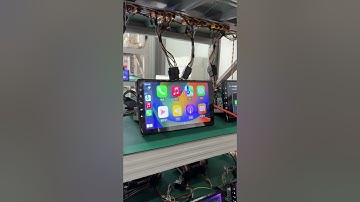 1 DIN Android Car Radio Aging Test | CarPlay Function Test #carradio  #carplay  #qualitytesting