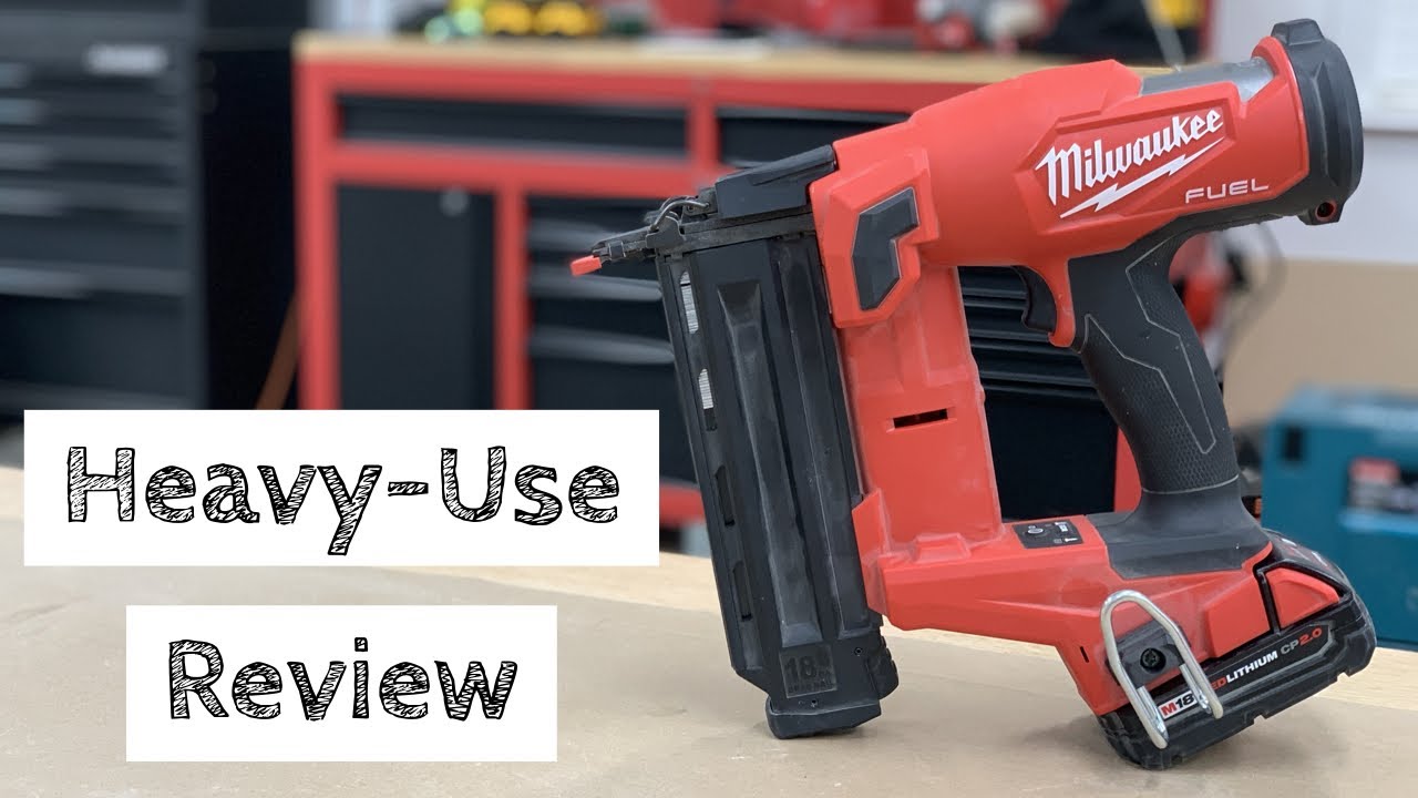 Reviews for Milwaukee M18 FUEL 18-Volt Lithium-Ion Brushless Cordless Gen  II 18-Gauge Brad Nailer Woodworking Kit (3-Tool) w/PACKOUT Tool Box