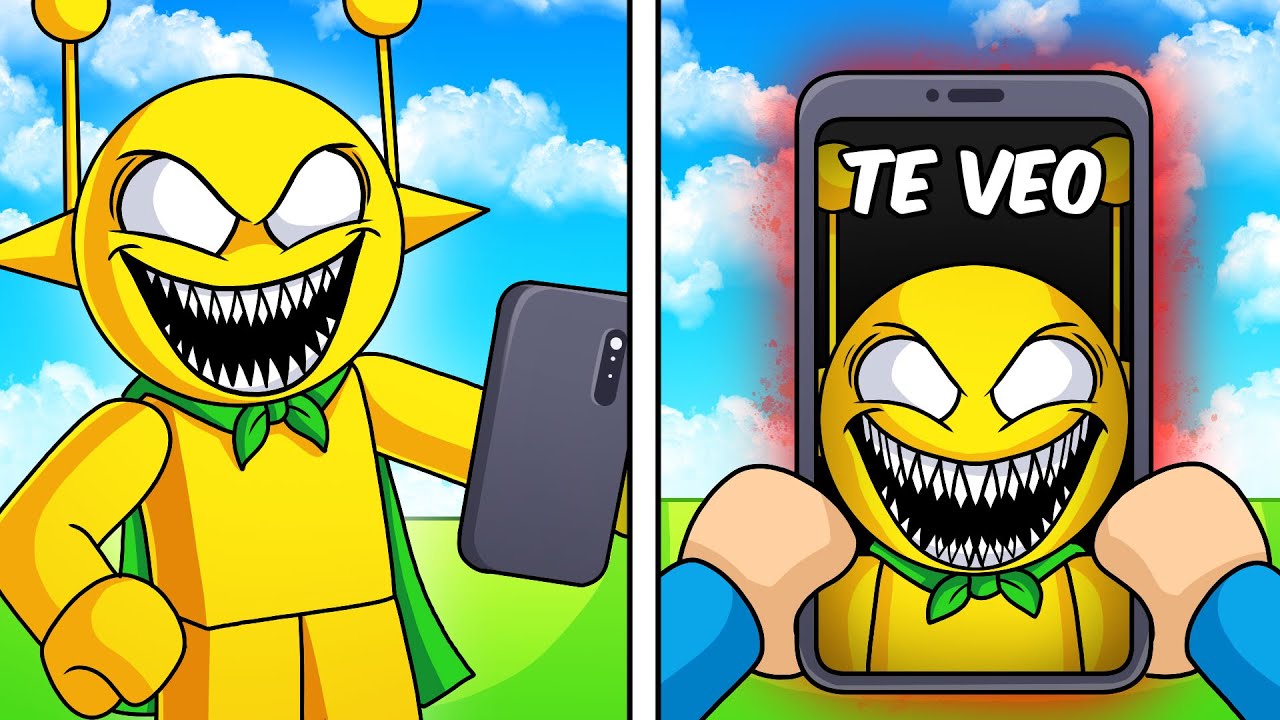 ¡Broma de HORROR a mis Amigos en Roblox Snapchat! (sprunki)