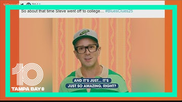 Blues Clues celebrates 25 years with a message from Steve