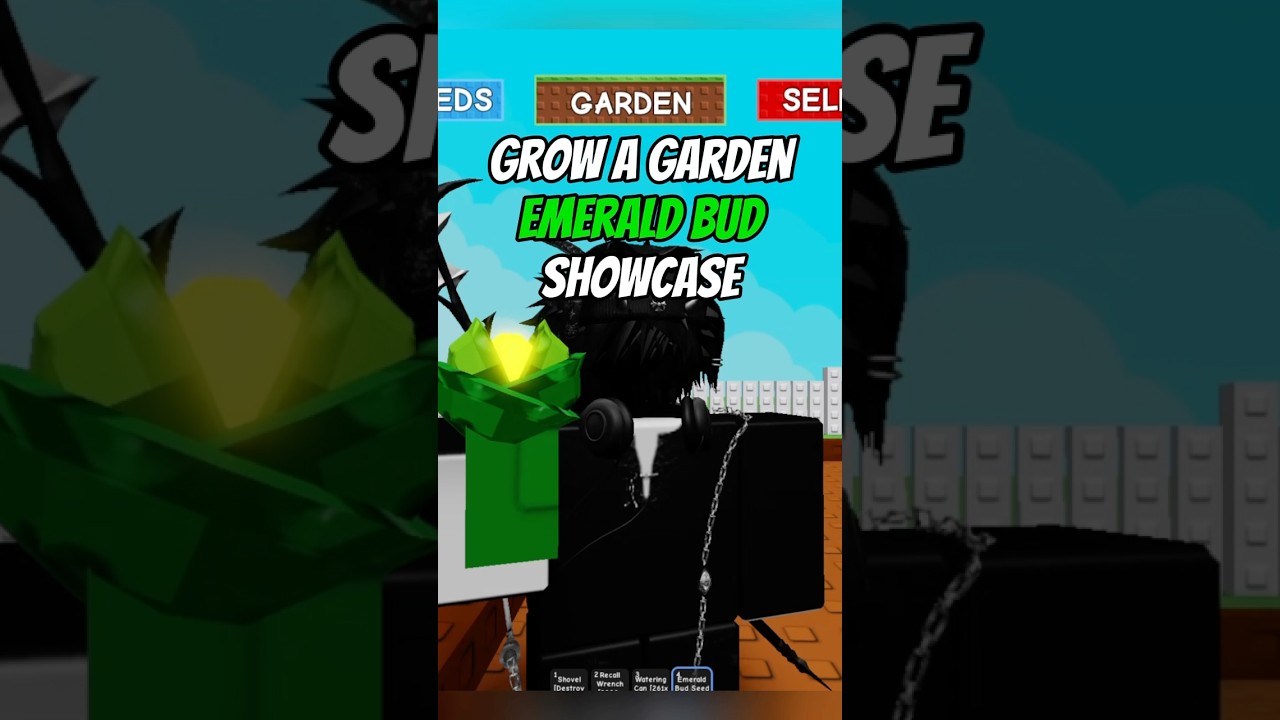 Grow a garden emerald bud showcase 