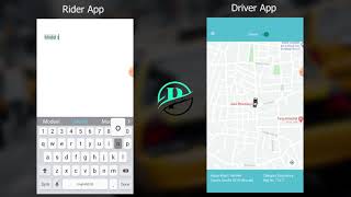Pullup Rider and Driver App Ride Module Demo | React Native | Taxi Booking App