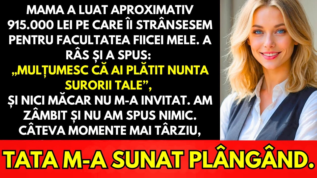 Mama Mea A Luat Cei 199.000 $ Pe Care I-am Strâns Pentru Facultatea Fiicei Mele—Și A Râs