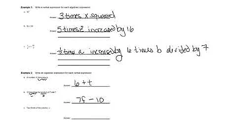 Algebra 1.1 1
