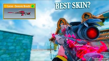 *NEW* CODM LEGENDARY LOCUS DEMONIC BREATH GAMEPLAY + KILL EFFECT