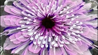 My best Resin Purple Bloom For Beginners_Resin Art Bloom/Art