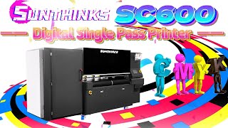 Sunthinks SC600 Single Pass Digital Printer Printing Coated Corrugated Cardboard (5)