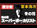 【歌分析】番外編 宮本浩次さん【冬の花】~アルバム『宮本、独歩。』初回限定2019ライブベスト盤より.take