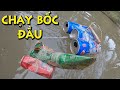 Cuộc Thi Chế Tạo Và Đua Thuyền Tấu Hài Từ Vỏ Lon Ve Chai | CANS DIY | Thái Già Vlogs