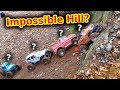 Who will make it up the IMPOSSIBLE Hill? RC Crawler Car Challenge