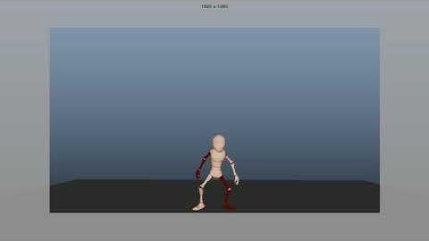 Jump Animation | Maya Animation work | Maya Animation