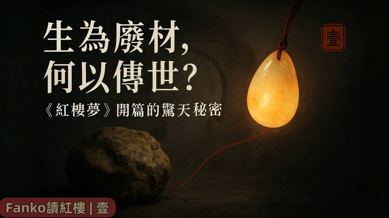 【萬字精讀】《紅樓夢》最大的秘密：真正的主角不是賈寶玉，而是那塊石頭裡的人生真相。（#红楼梦 #曹雪芹 #读书 #人生哲学）