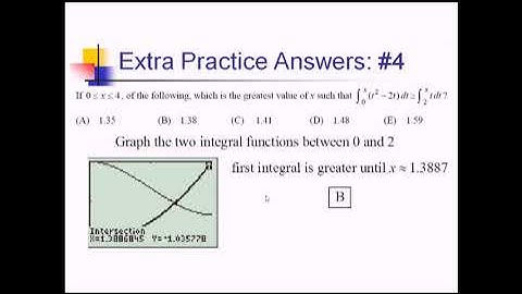 FTC - Integral Evaluation (Non-Polynomials and Function Value): Problem Set #3