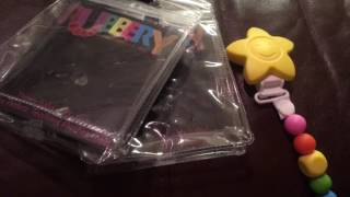 2 Pack Teething Pacifier Clip by Rubbery