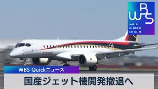 国産ジェット機開発撤退へ【WBS】（2023年2月6日）