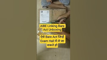 AIBE Box Unboxing | Linking Laws Bare Act | Tansukh Paliwal | Linking Laws