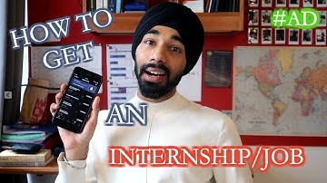 TIPS FOR GETTING AN INTERNSHIP/GRAD JOB! | THIS IS MANI | #AD
