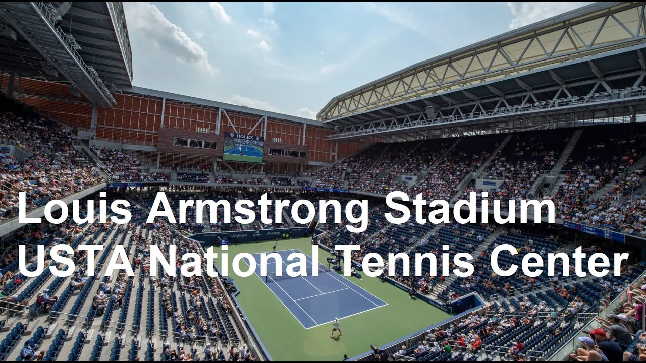 Louis Armstrong stadium walking tour | us open 2023 tennis fan week | New York