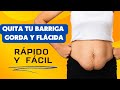 ADIOS AL ABDOMEN GORDO CAÍDO Y FLÁCIDO 🔥 Perder la barriga fácil y rápido