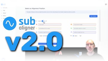 Overview of SubAligner v2.0