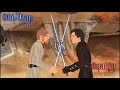 Obi-Wan VS Anakin (Animating touch)