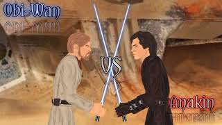 Obi-Wan VS Anakin (Animating touch)